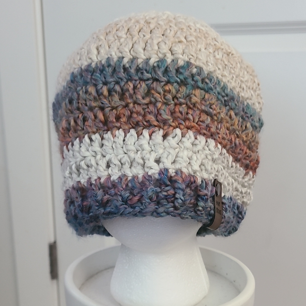 Multicolor Crochet Beanie